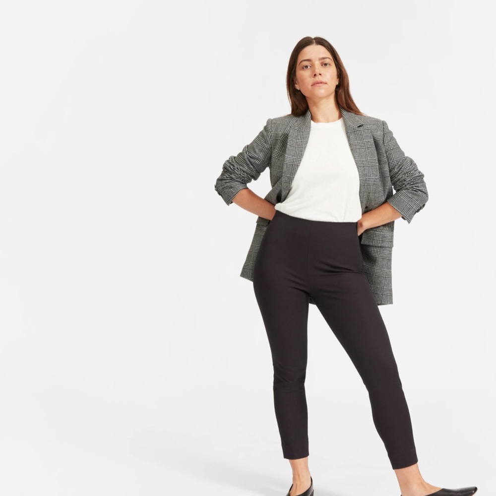 Everlane The curvy side-zip work pant